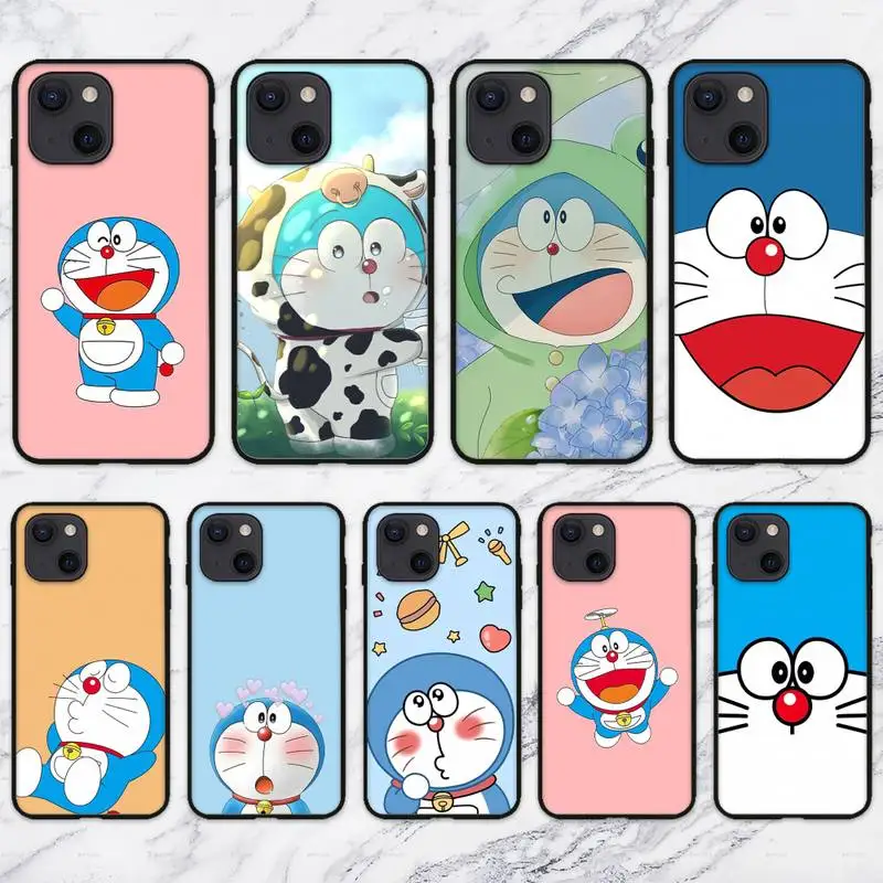 

Чехол Magic-cat Doraemons для iPhone 11 12 Mini 13 Pro XS Max X 8 7 6s Plus 5 SE XR
