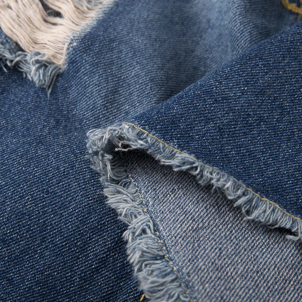 Женская Повседневная джинсовая куртка с длинным рукавом модная однотонная