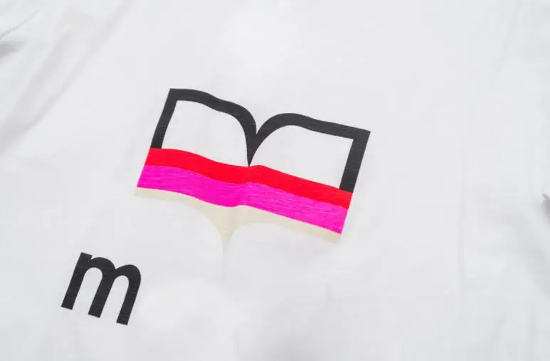 

Women T-shirt 2021 Summer French Fashion Loose Geometric Pattern Letter Print Tees Round Neck Women Short Sleeve Top