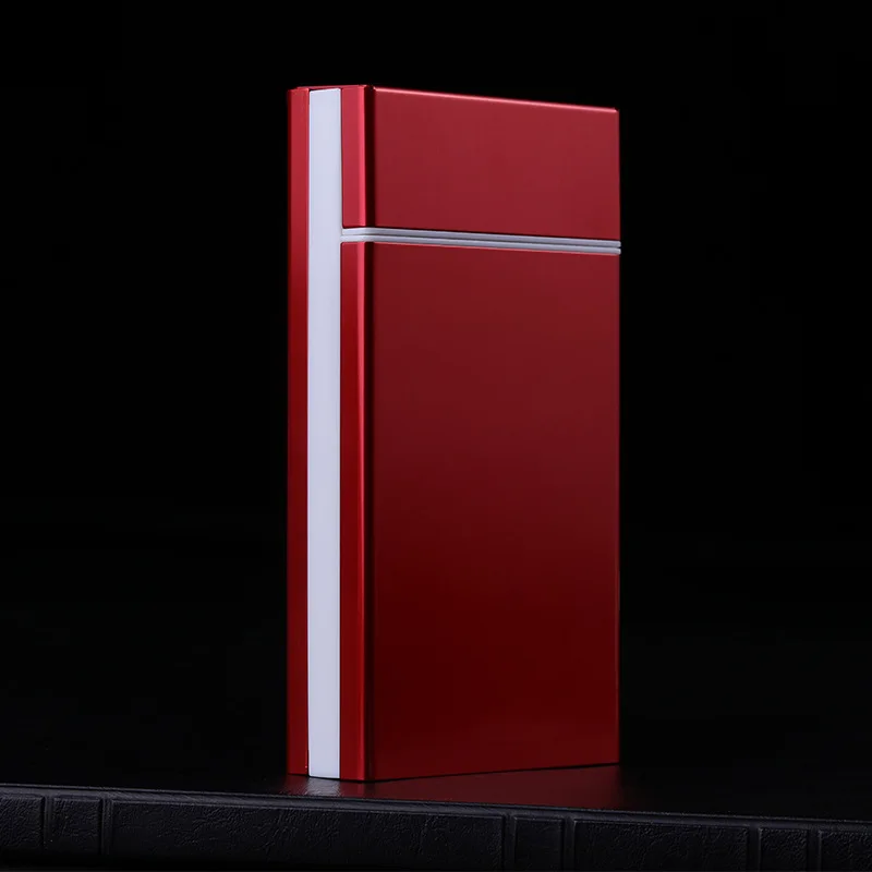 Lady Slim Cigarette Cases 20 Packs Longer Version Ultra-thin Creative Aluminum Alloy Automatic Pop-up | Дом и сад