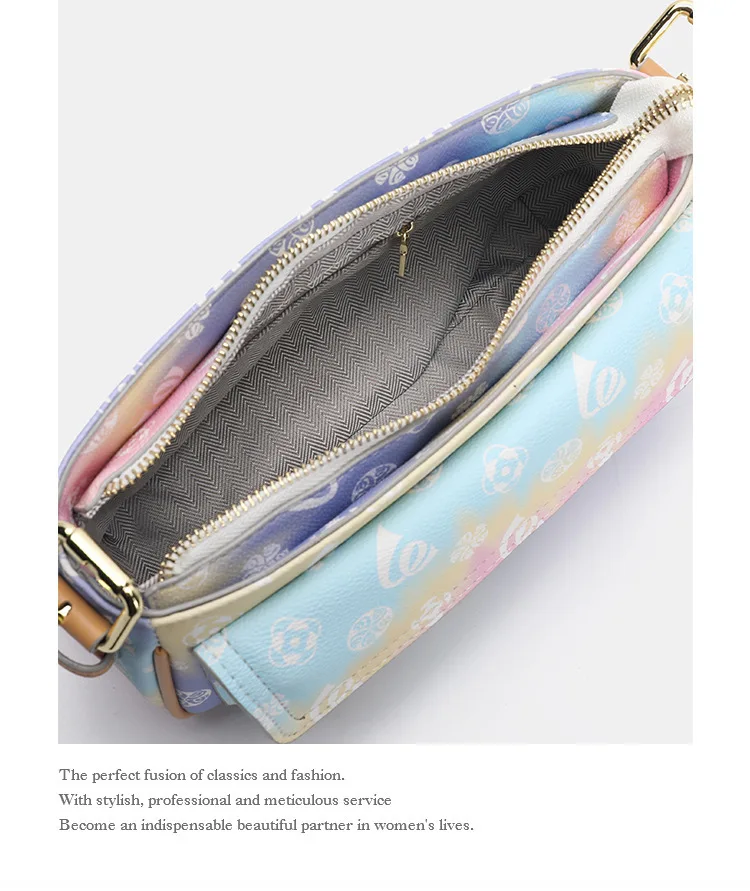 

Women Jacquard America Europe Fashion Flroal Printed Luxury Handbag Purse Leather Crossbody Shoulder Top Handbag Bag Vintage