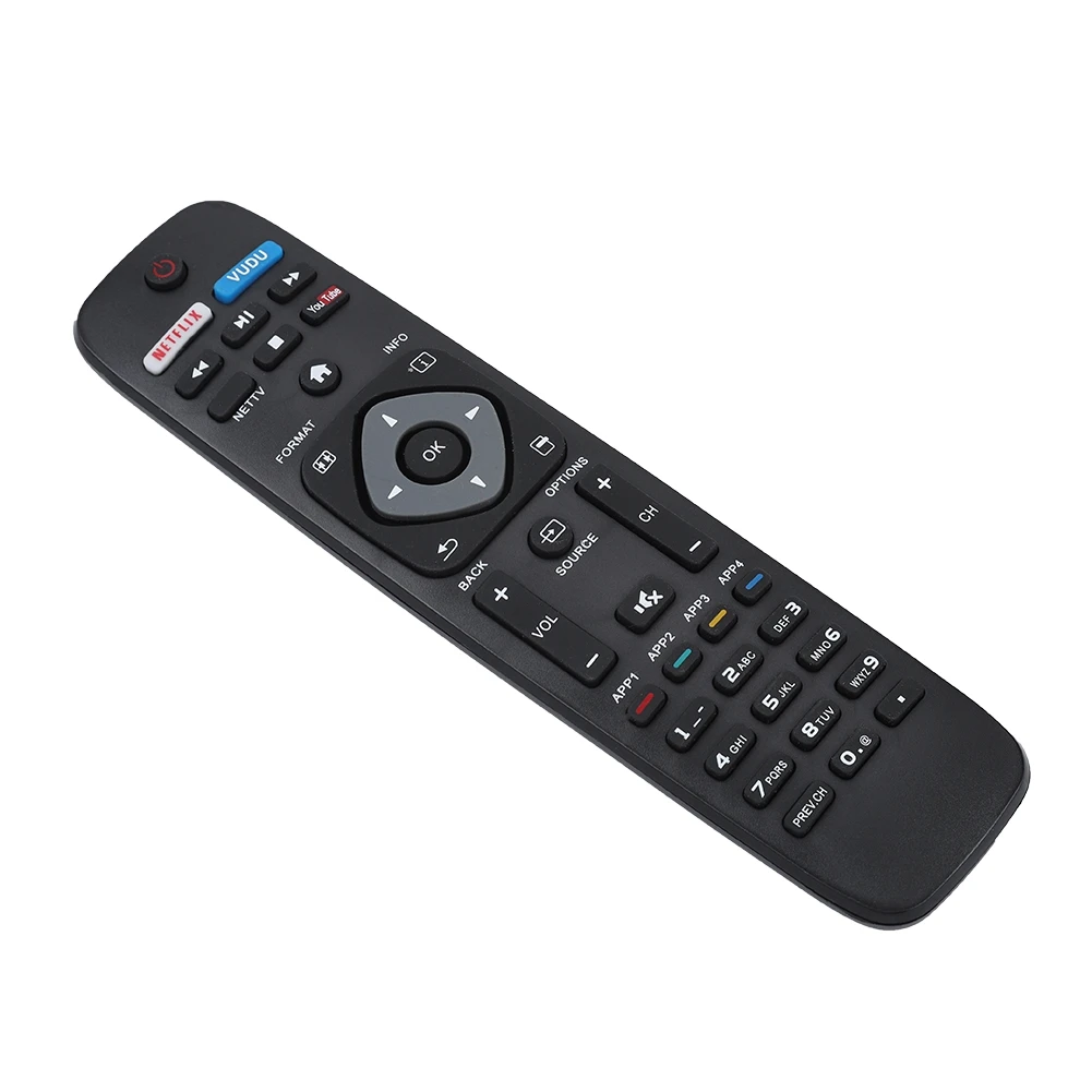 

Replacement 4K UHD Smart TV Remote Control For Philips NH500UP/NH500UW