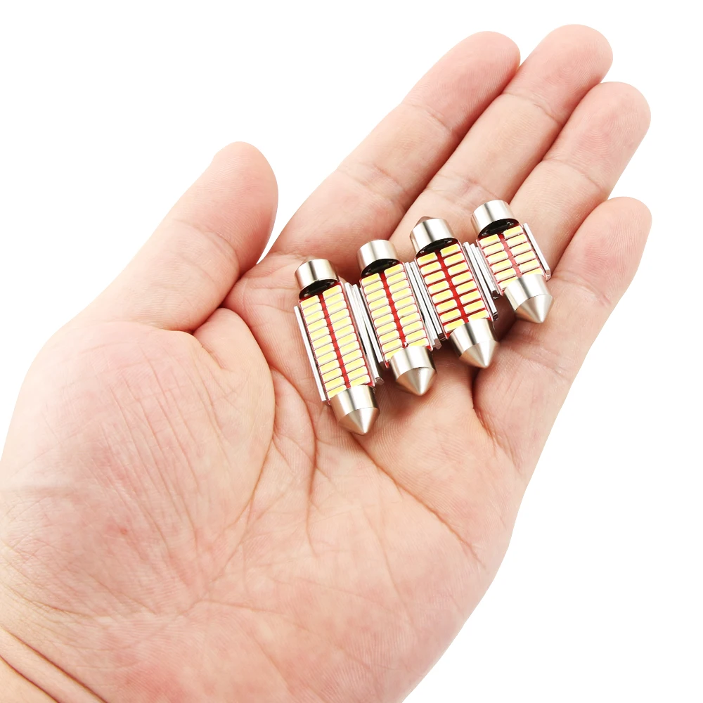 C5W гирлянда светодиодная лампа автомобиля для чтения светильник Audi A3 A4 B6 B8 A6 C5 C6 80