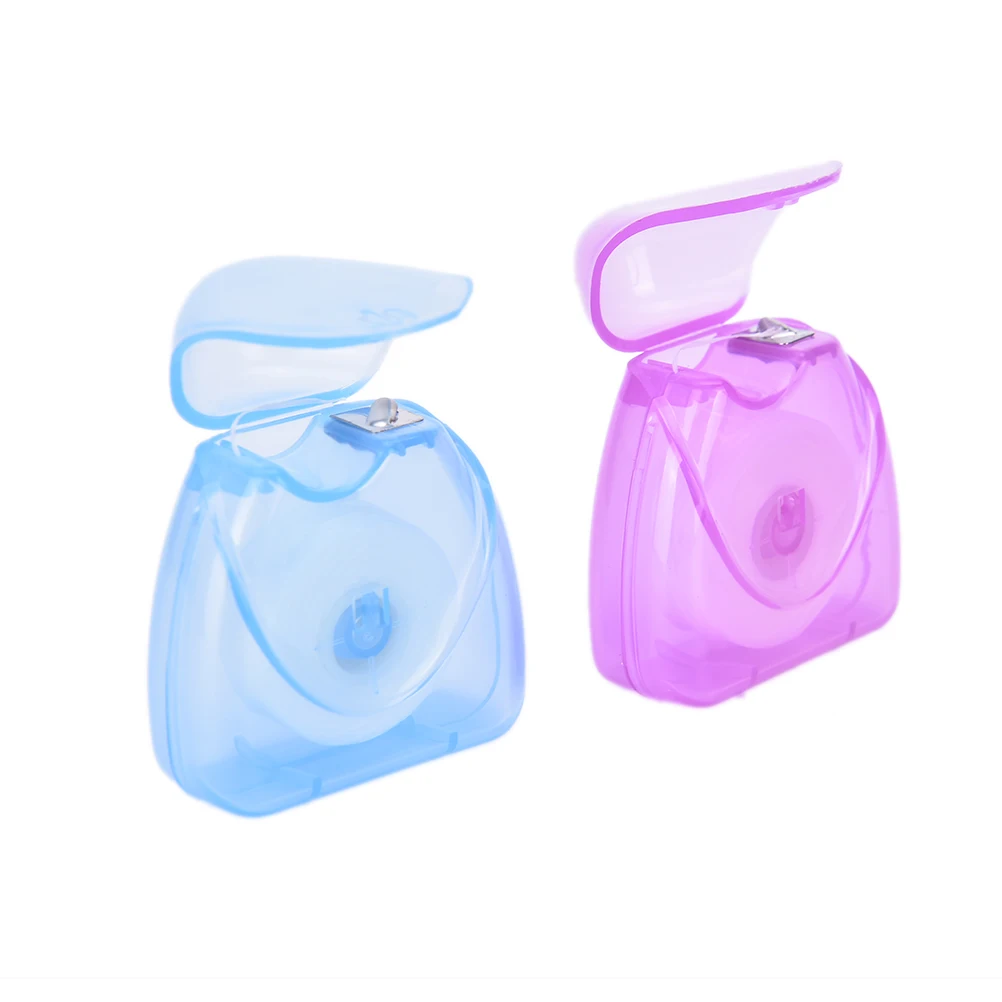 

50M Toothpicks Floss Pick Micro Wax Peppermint Flavor Dental Flosser Interdental Brush Teeth Stick Oral Hygiene Clean Wire