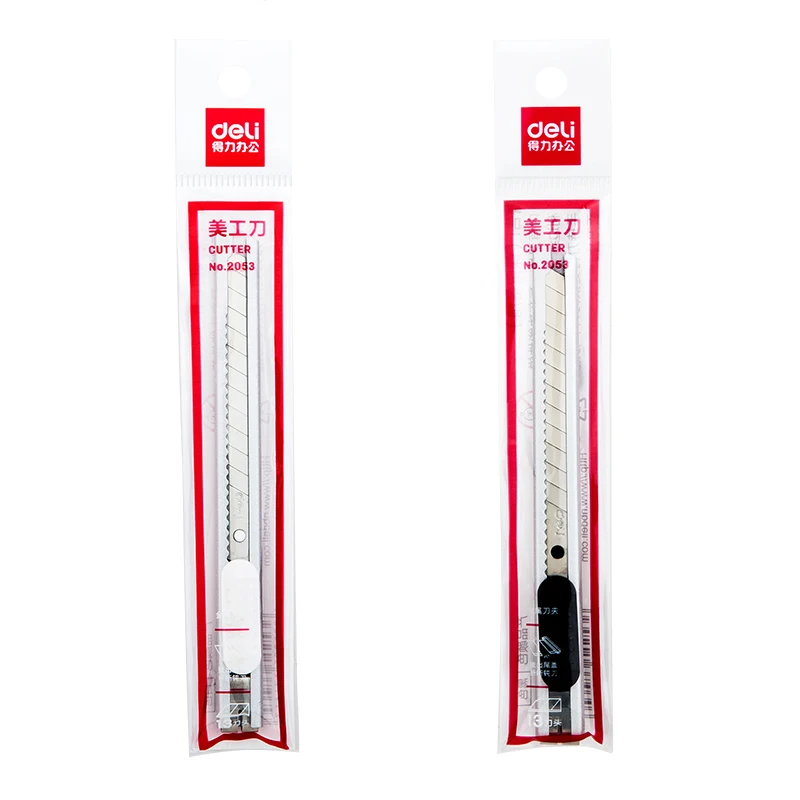 Deli маленький нож из алюминиевого сплава в обшивке для стены бумажный