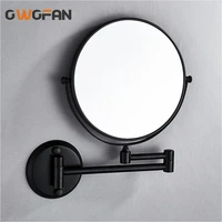 bath mirror 8 inch folding black bathroom mirror 7 3x magnifying double 2 faced makeup mirror desktop women wall mirror m37 803