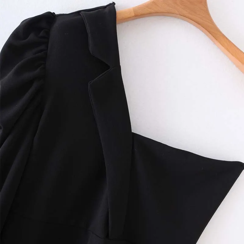 

Office lady one-shoulder dresses 2020 Spring Summer Sexy Off shoulder Mini dress Casual Bodycon Party Dress Vestidos INKEO 9D081