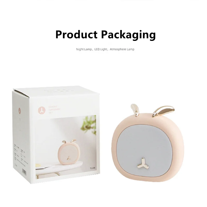 

Xiaomi Youpin LED Night Light 3 Color Temperature Soft Light Touch Sensor Night Lamp For Children Bedroom Tap Control Night Lamp