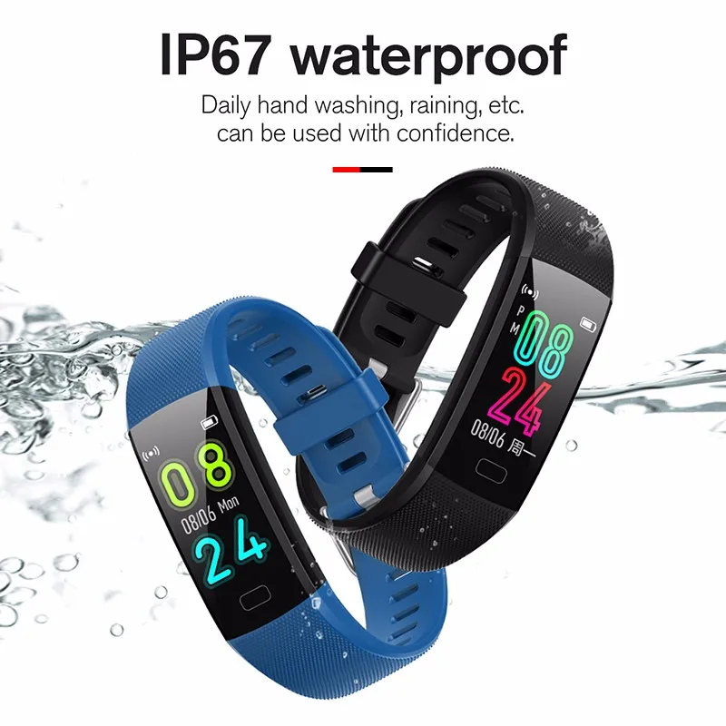 1 14 4 2 Bluetooth трекер активности Смарт браслет с