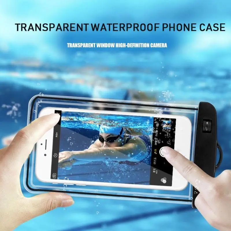 

Durable Under Water Phonebag Swimming Water Proofbag Pvc Summer iPhone Bag Screen Protectors Water Proofpouche Photobag Travel