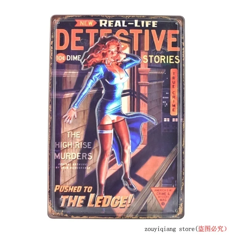 20x30 Cm Beauty Vintage Tin Sign Metal Plaques Art Wall Poster Decor for Home Bar Pub Garage Cafe Restaurant | Дом и сад