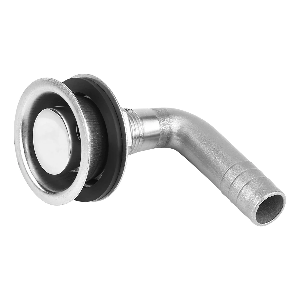 

90 degree heavy duty 316 marine grade Stainless Steel Marine Boat Flush Mount Fuel Gas Tank Vent for 5/8" Hose