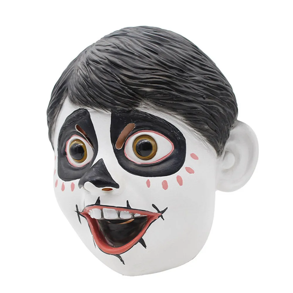 

Movie Dreaming Tour COCO Little Boy Mask Masquerade Halloween Full Face Headband Mask Party Decoration Fun Spoof Headdress