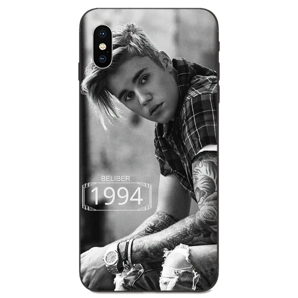 Мода и надписью Sorry Love Yourself с изображением Джастина Бибера для Galaxy A10S A20S A2 Core A30S A40S