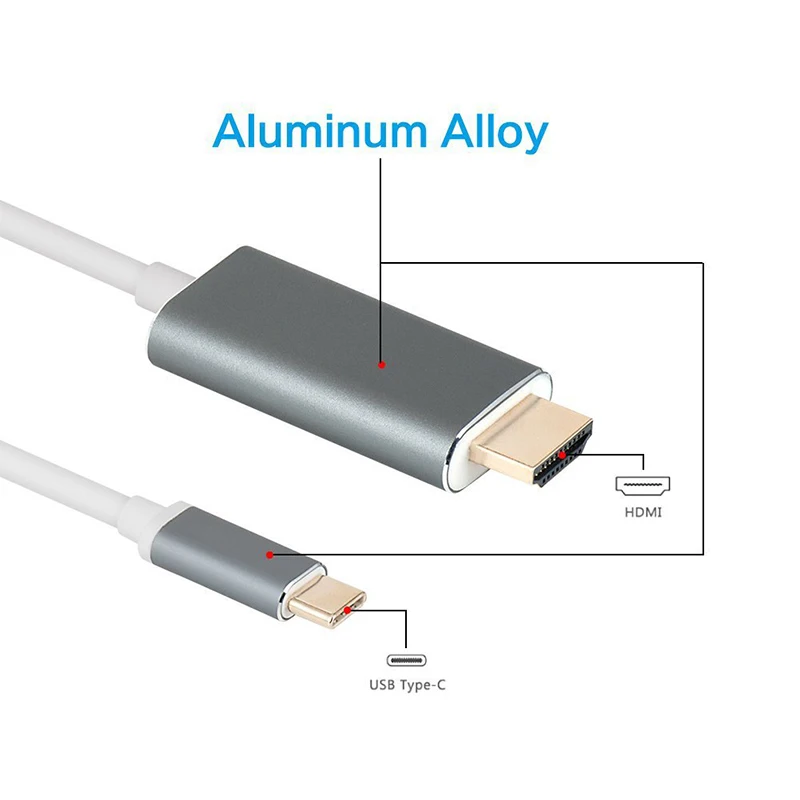 Кабель-удлинитель USB Type-C 3 1-HDMI 1 8 м 4K x 2K |
