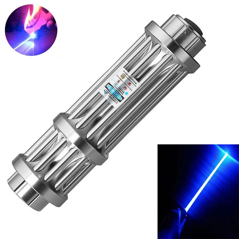 Самая мощная Синяя лазерная горелка 10000 нм м фокусируемые синие лазерные указки