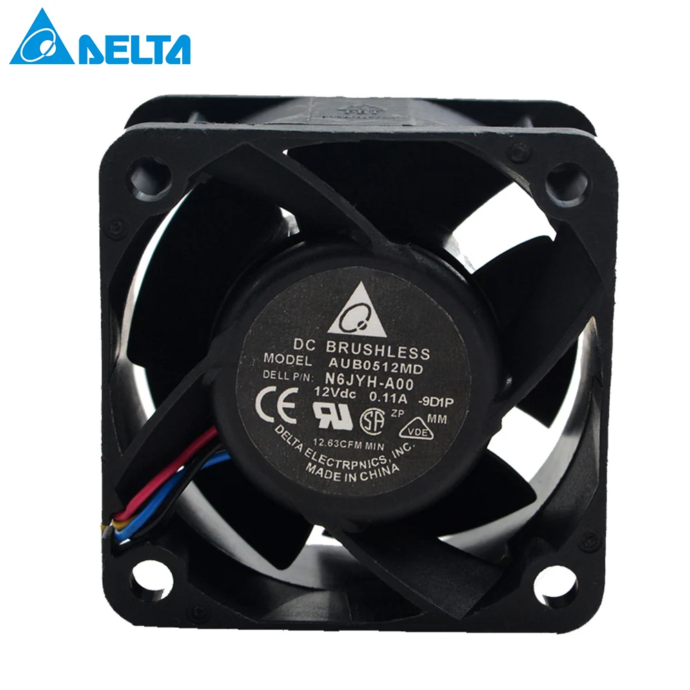 Для delta AUB0512MD 5020 AC/DC 12V 0.11A N6JYH A00 инвертор Сервер вентилятор охлаждения PMW 4 pin