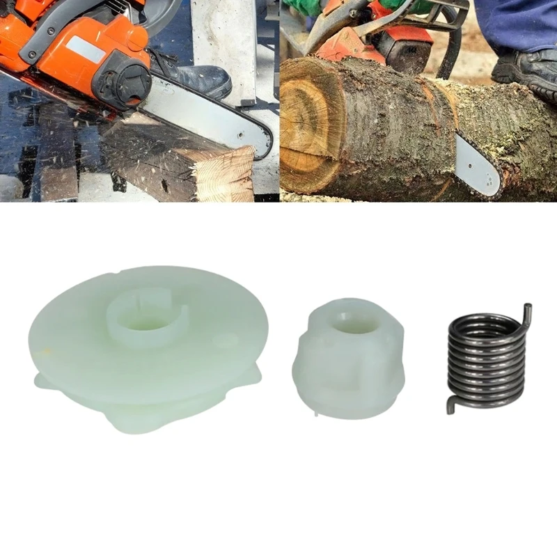 

Recoil Starter Pulley Spring Hub Kit For Husqvarne 137 142 235 235E 236 236E 240