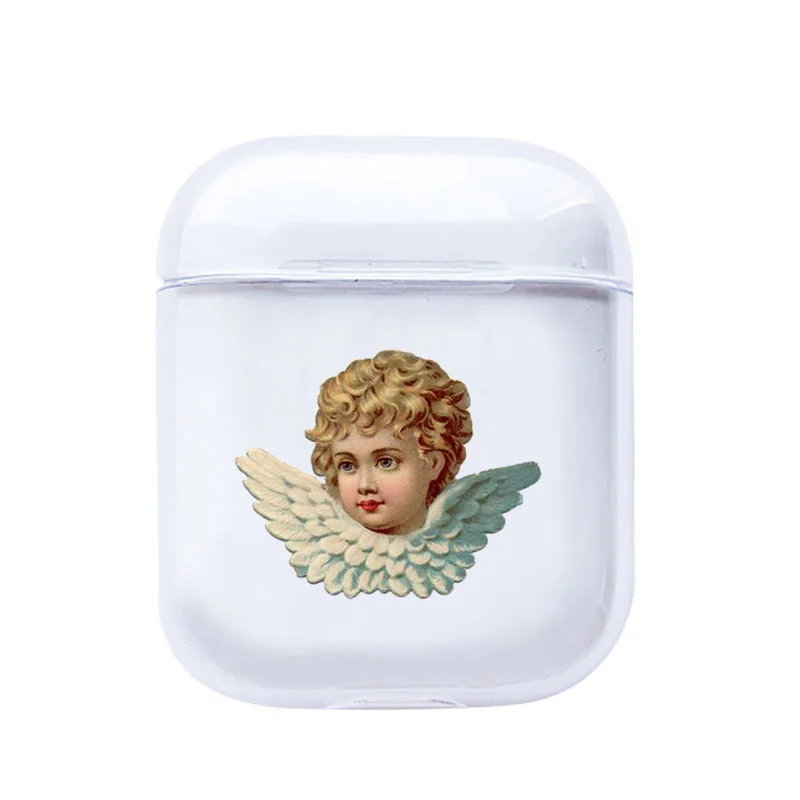 Смех жизнь ангелы Новинка Fundas мягкий наушник чехол для прозрачного Airpods чехол крышка Защитная, крышка беспроводные наушники чехол прозрачный - Цвет: I201088