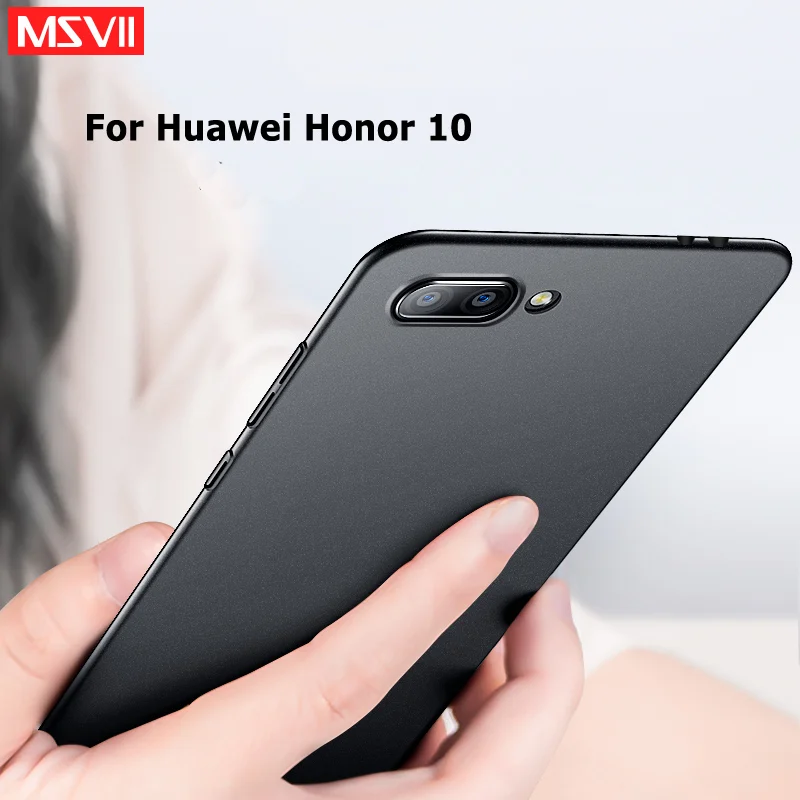 Чехол для Huawei Honor 10 Lite Обложка бренда Msvii тонкий чехол View жесткий из поликарбоната
