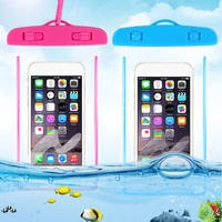 3 5 6inch universal phone case swimming waterproof underwater phone bag pack dry case for mobile holder cover outdoor activities
