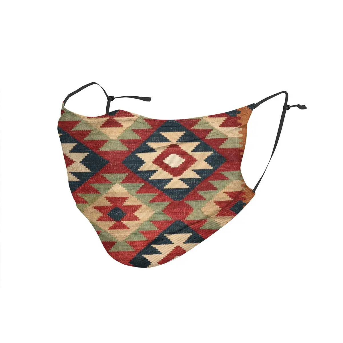 Многоразовая винтажная Турецкая маска для лица Kilim взрослых богемная