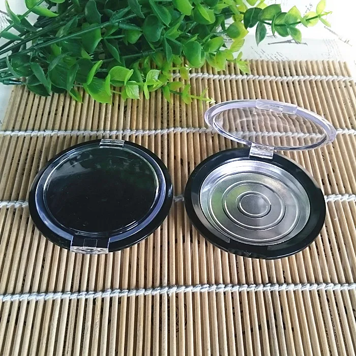 Банка пластиковая для компактного прессованного порошка 10 г|jar glass|jar decorationpackaging