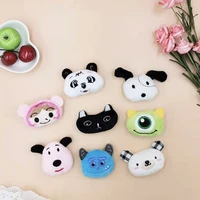 10pcslot cute animals doll patches applilques doll hair decoration for hair cloth and shoes diy handmade free shipping