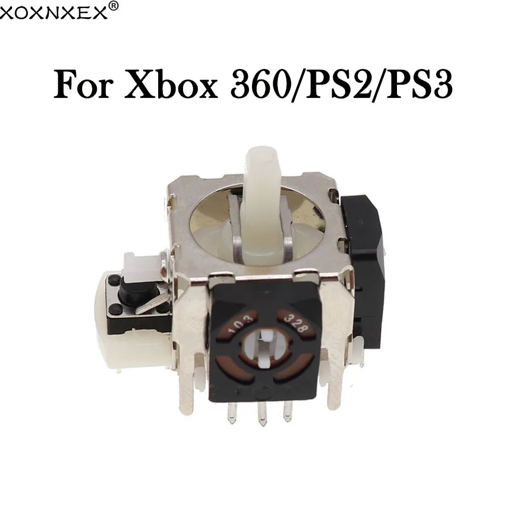 

Аналоговый джойстик 3D Датчик потенциометра, запчасти для Microsoft Xbox 360, PS2, PS3Controller, геймпад, джойстик