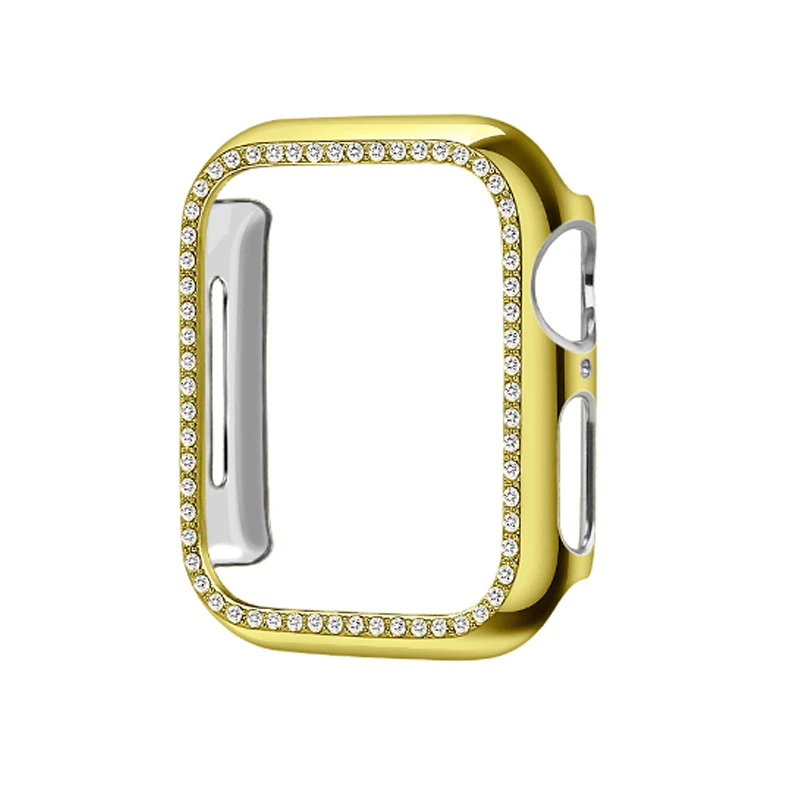 Элегантный чехол для часов Apple Watch series 5 4 3 2 1 кожаный 42 мм 38 м 40 44 задняя крышка из