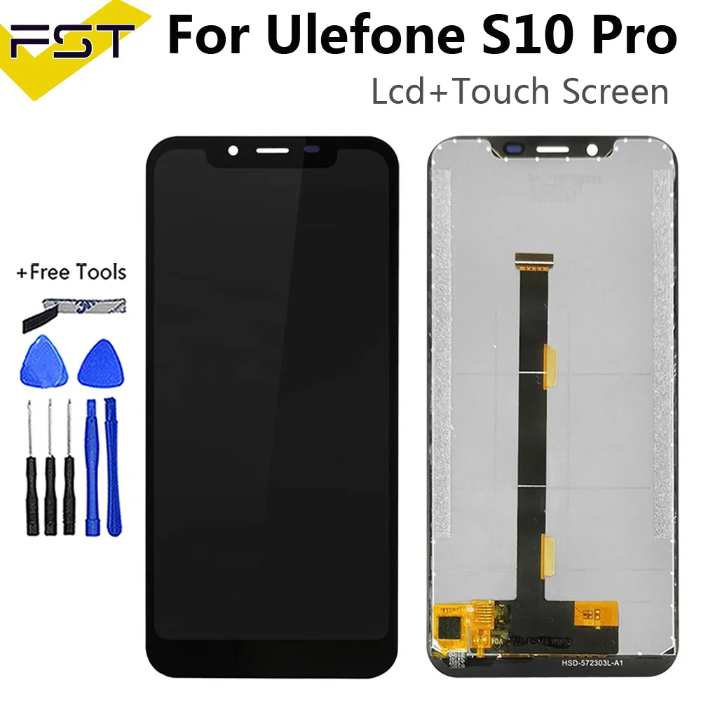 5 7 дюймовый ЖК дисплей для Ulefone S10 Pro + кодирующий преобразователь сенсорного