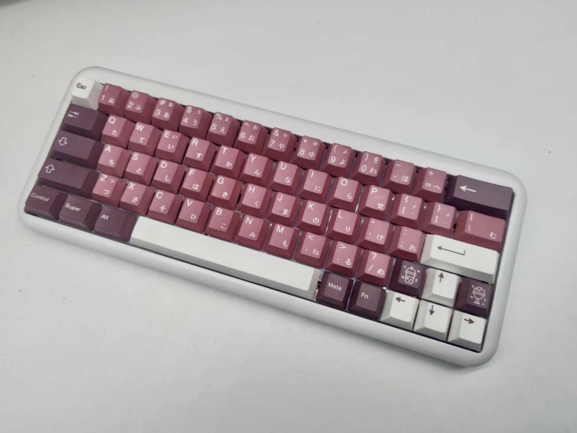 

Колпачки для механической клавиатуры MX Switch Bingsu, 129 клавиш/комплект