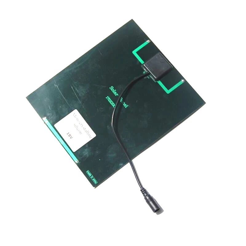Моно модуль солнечной батареи с выходом кабеля 5521DC для самостоятельной сборки