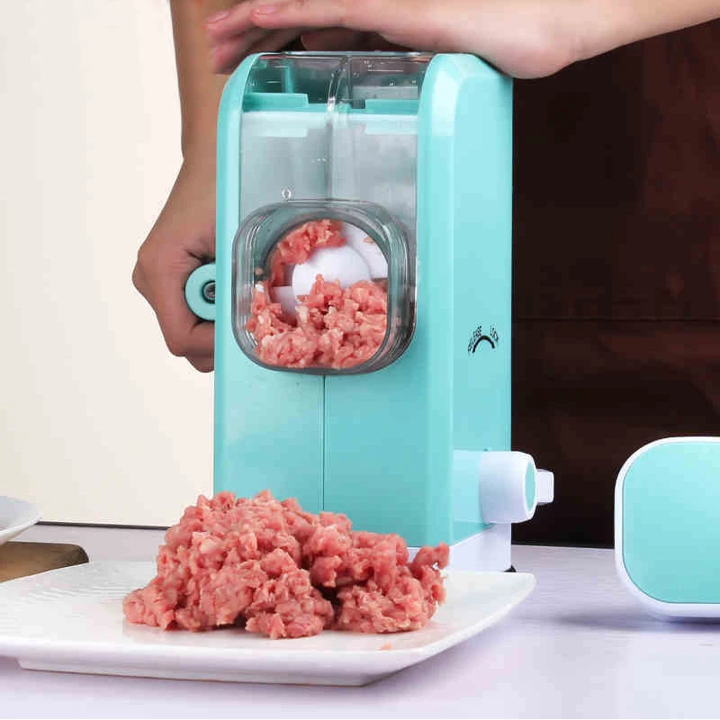 Новый дизайн домашняя ручная мясорубка с креативными 6 лезвиями из нержавеющей