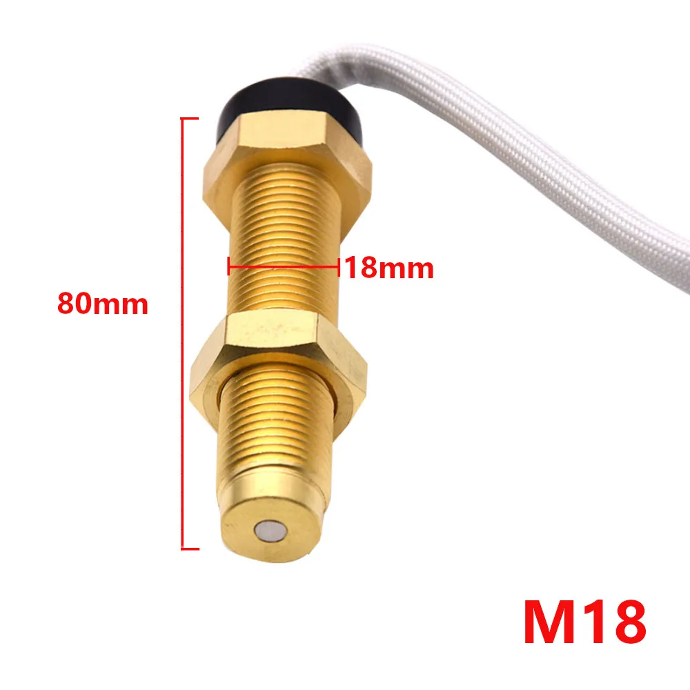

Датчик тахометра для автомобиля, лодки M18 / M16 для тахометра 85 мм, подходит для цифровых тахометров 4000/6000/7000/8000 об/мин