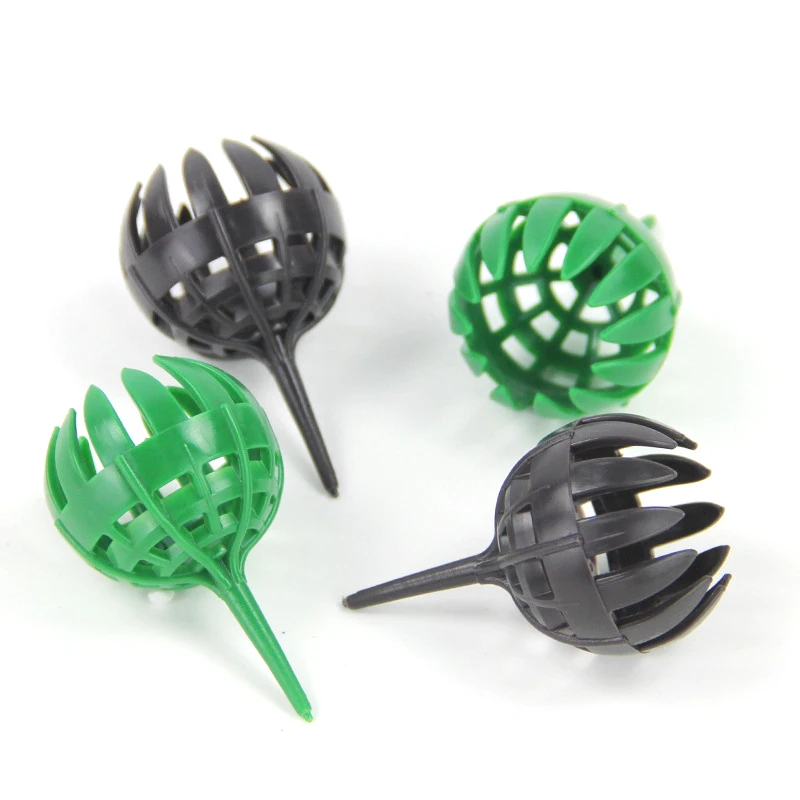 

10Pcs Fertilizer Box Bonsai Tool Fertilizer Cover Basket Box Portable Lid Cover Garden Backyard Bonsai Automatic Pot Box Case