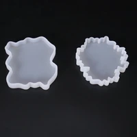 flower silicone resin coaster molds epoxy silicone molds for coaster bowl mat home decoration diy jewelry crafts