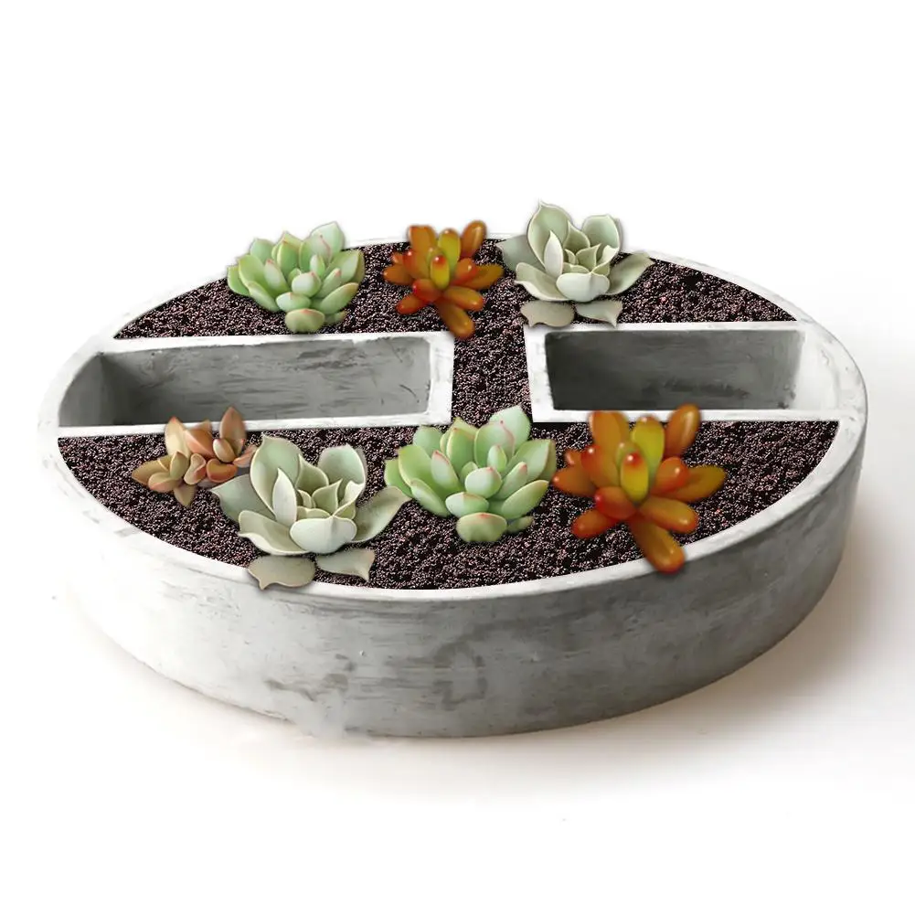 1 шт. силиконовая форма для растений суккулентов|Глиняные формы| |