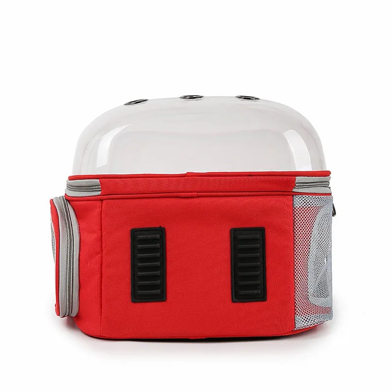

2021 New Cat Bag Go Out Portable Pet Bag Transparent Pet Backpack Side Open Space Bag Cat Space Capsule