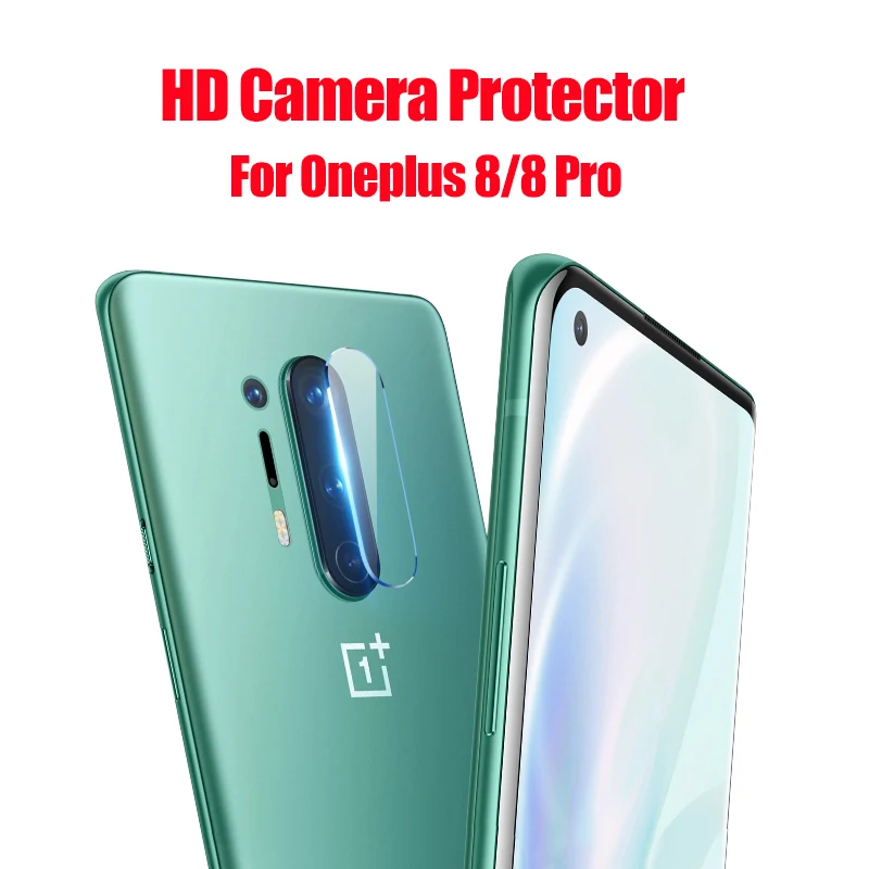 Защитное стекло для задней камеры Oneplus 8 Pro 2 шт. защитная пленка экрана 7T 7 plus 7TPro 7Pro