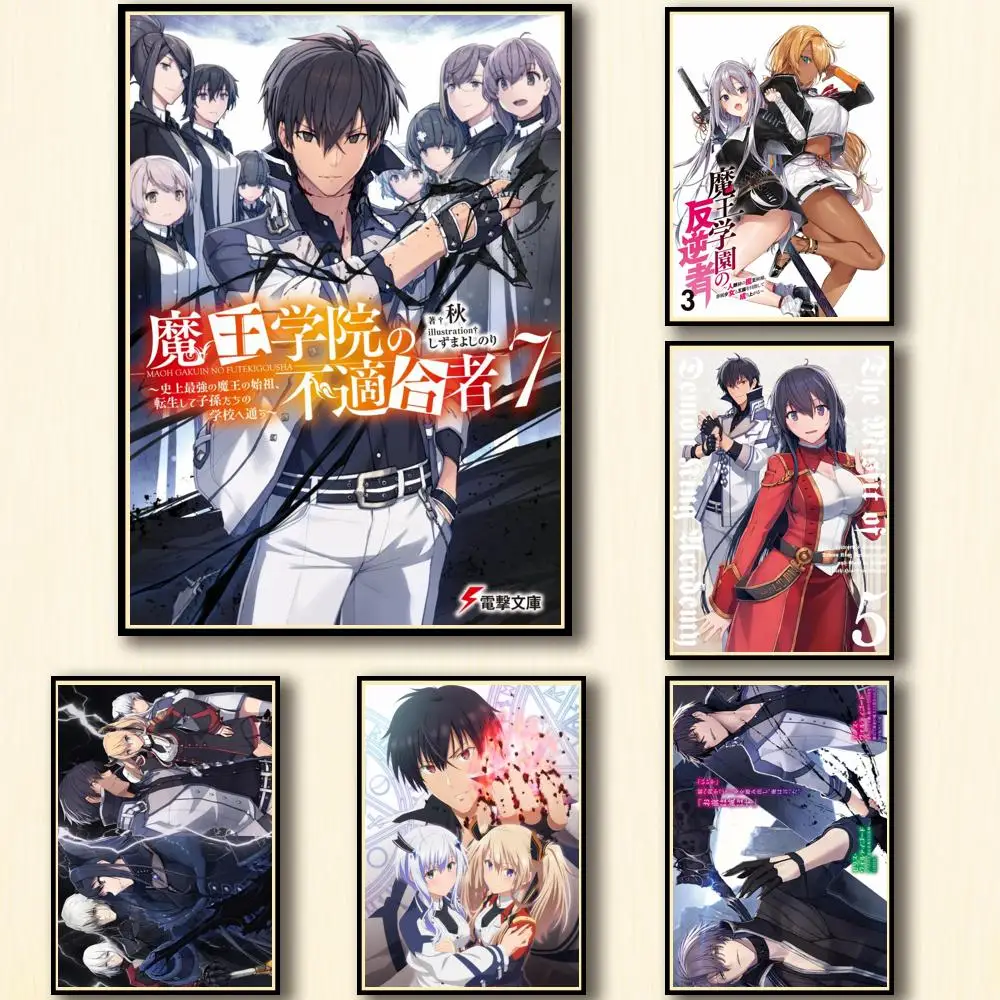 35 дизайнов белая бумага с изображением дьявольского короля академии плакаты