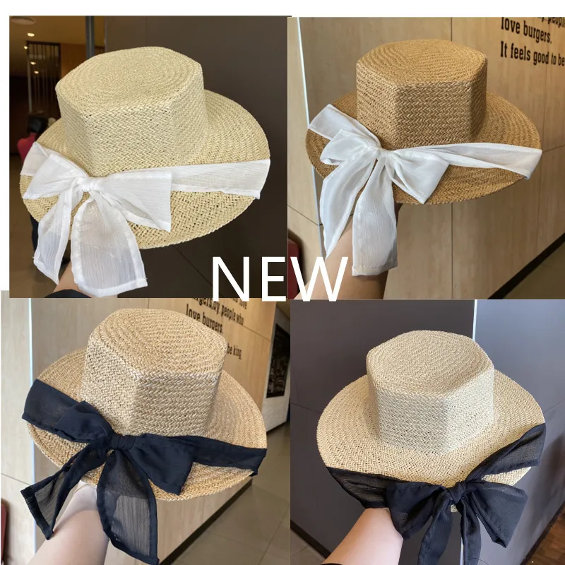 

Шляпа Соломенная женская с крупными полями, Панама от солнца в стиле ретро, с шестиугольным узором, Пляжная французская, соломенная Федора, лето