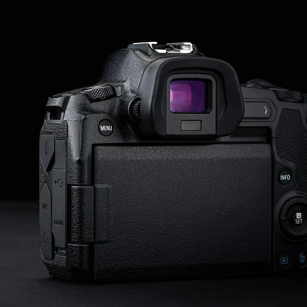 Кожаная текстура Защитная пленка для корпуса камеры Canon EOS R6 R5 RP R 200D 250D SL3 SL2 M6 Mark