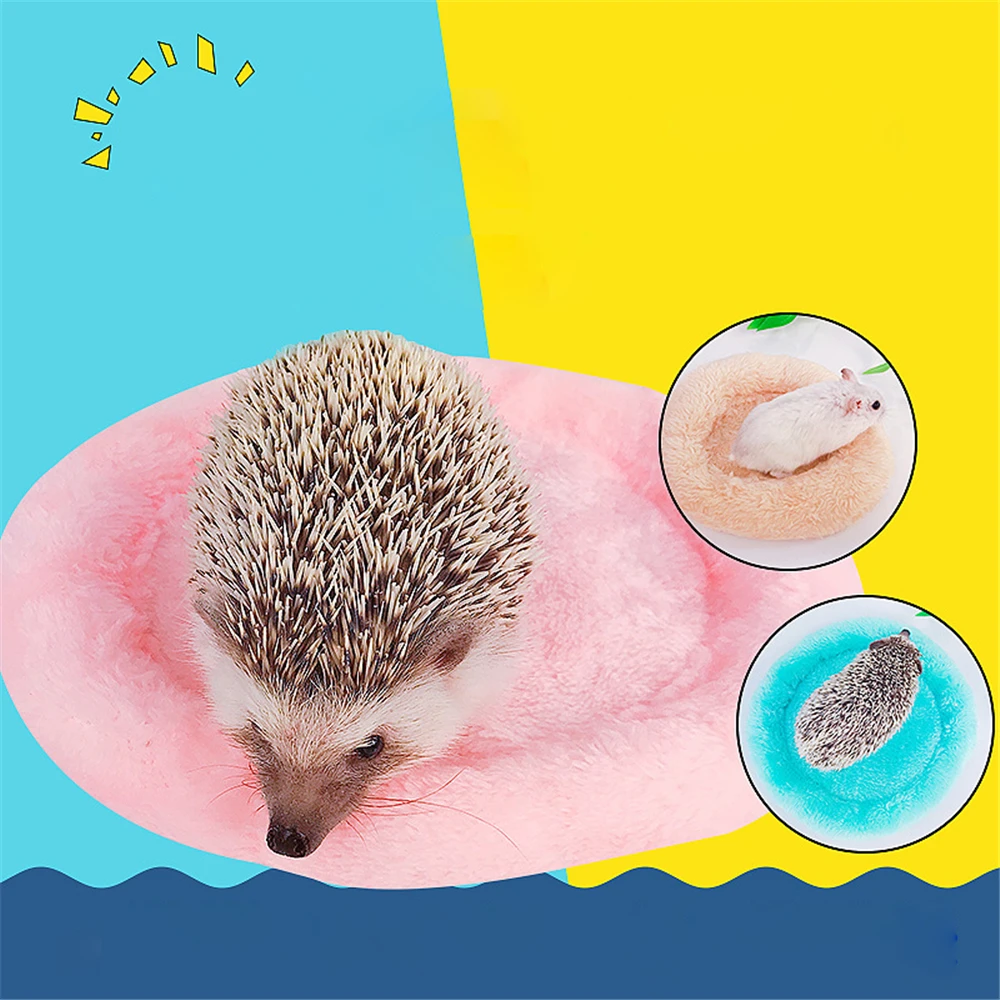 Мягкий плюшевый кролик кровать для сна круглая сумасшедшая маленькая животная