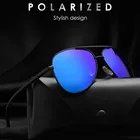 Солнцезащитные очки МужскиеЖенские поляризационные, авиаторы в алюминиевой оправе, зеркальные, в винтажном стиле, с защитой UV400, для вождения