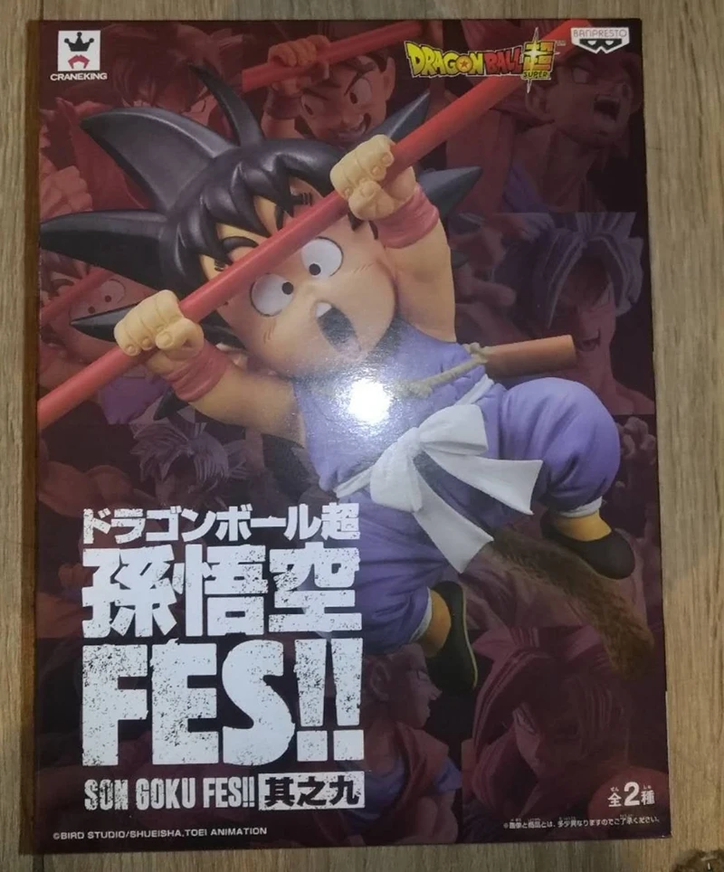Оригинальный Драконий жемчуг Z DBZ FES9 боевой Бог красный Гоку малыш фигурка