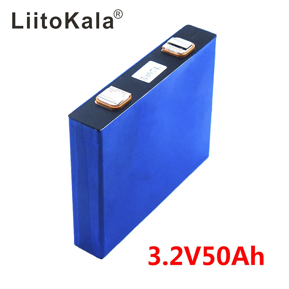 

Литий-железо-фосфатный аккумулятор LiitoKala, 3,2 в, 52 Ач, а, 3C, для самостоятельной сборки, 12 В, 24 В, инвертор для солнечной батареи, электромобиля, т...
