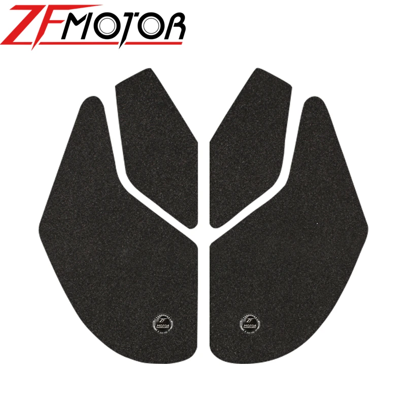 Защитная противоскользящая волоконная накладка на бак боковая Тяговая наклейка