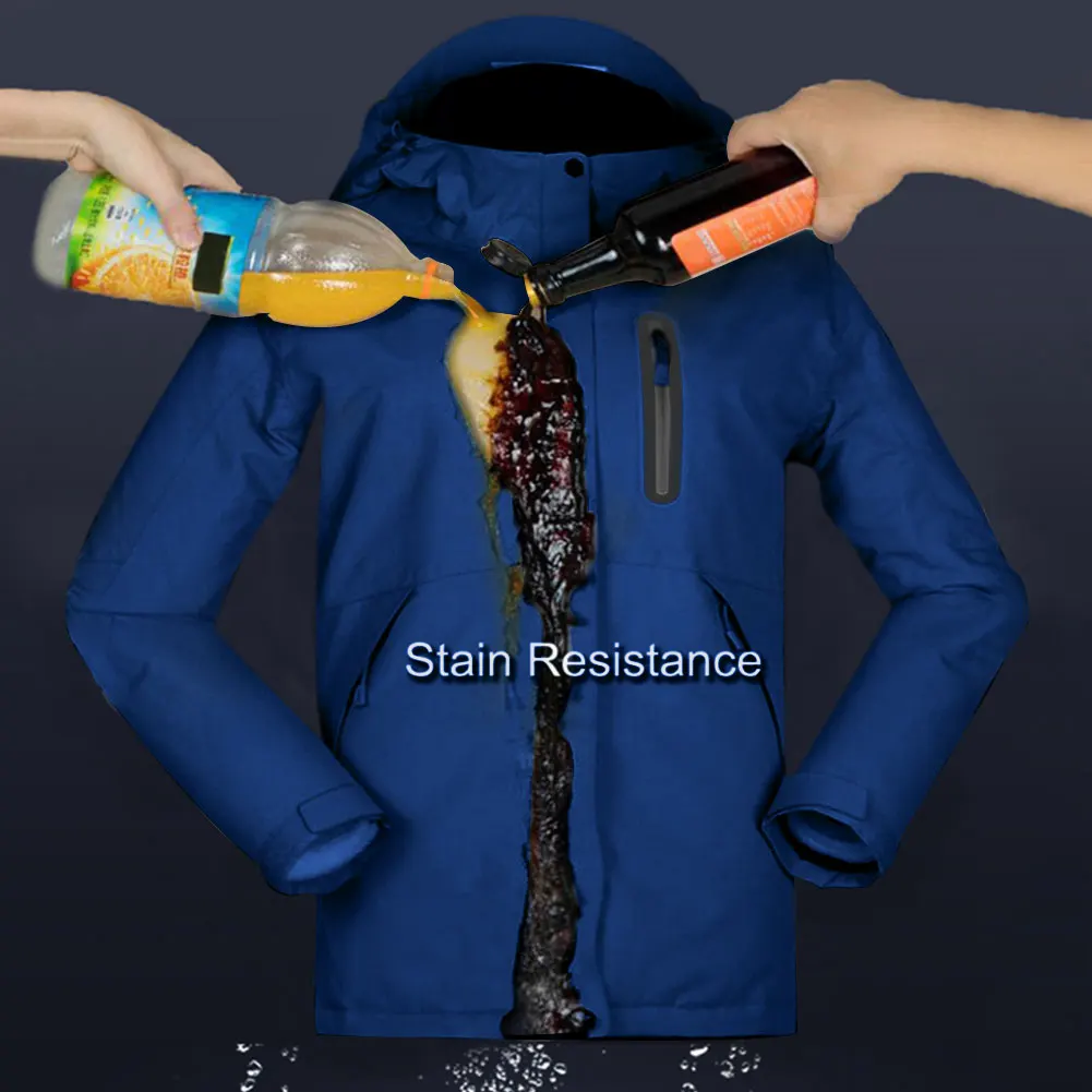 Хлопковые куртки с подогревом через USB водонепроницаемая ветровка для активного