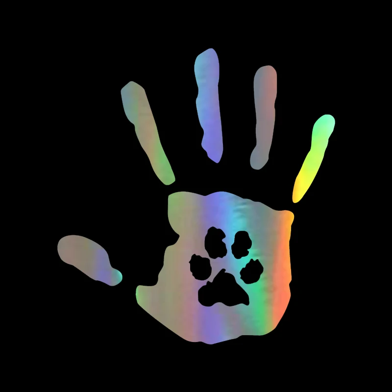 

Car-Sticker Automobiles Motorcycles Window Bumper Laptop Vinyl Decal Decorative Goods Personalized Palm Print Apply To Car Door